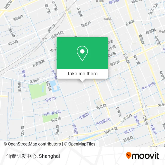 仙泰研发中心 map