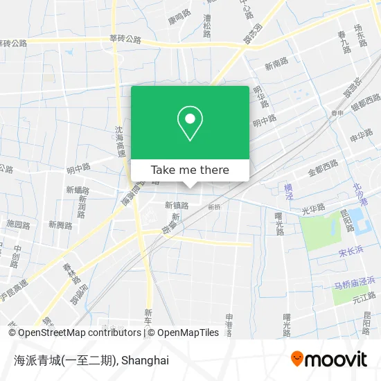 海派青城(一至二期) map