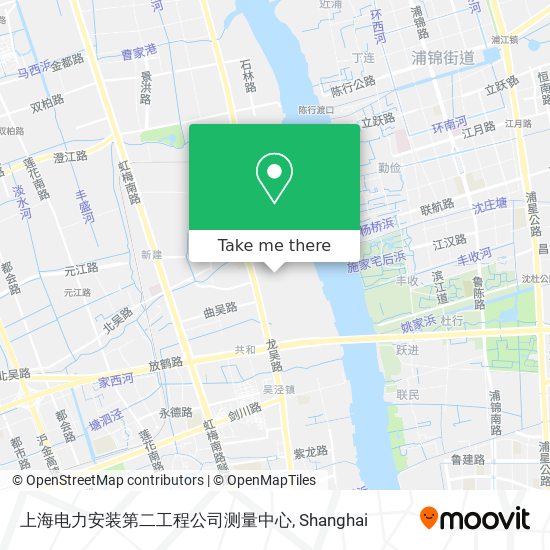 上海电力安装第二工程公司测量中心 map