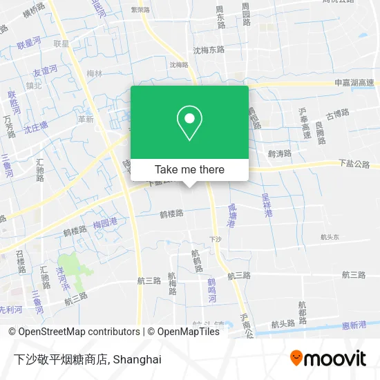 下沙敬平烟糖商店 map
