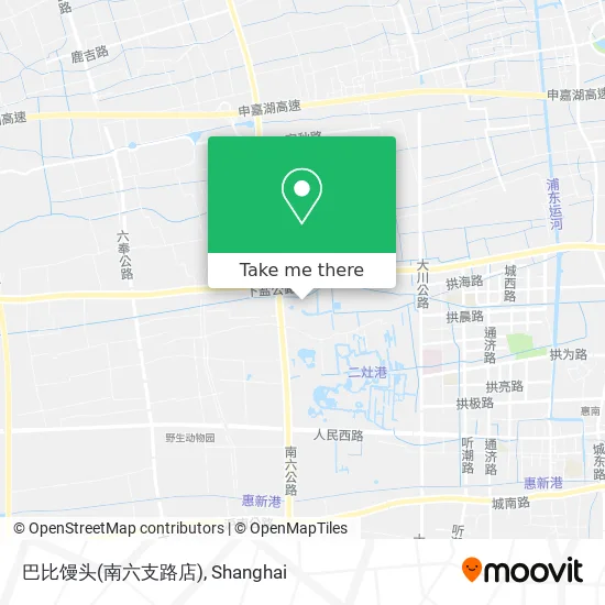 巴比馒头(南六支路店) map