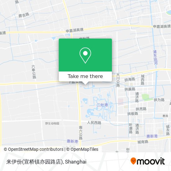 来伊份(宣桥镇亦园路店) map