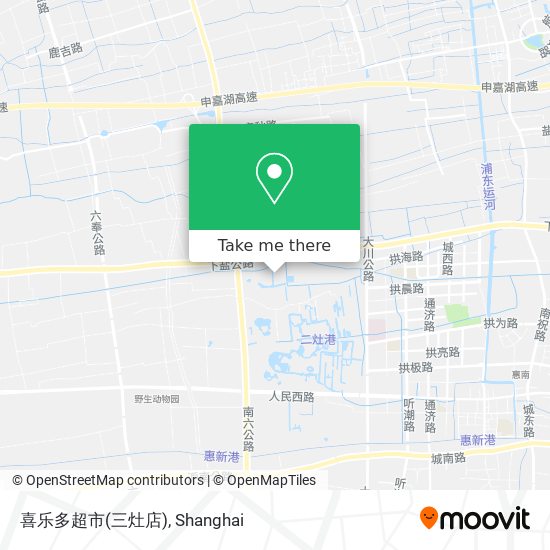 喜乐多超市(三灶店) map