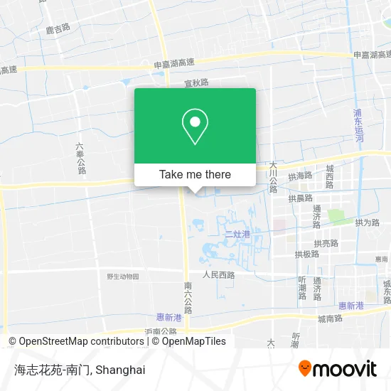 海志花苑-南门 map
