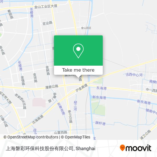 上海磐彩环保科技股份有限公司 map