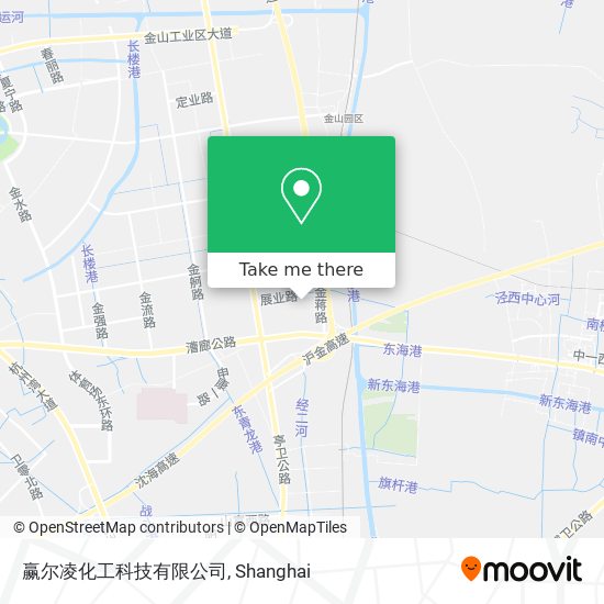 赢尔凌化工科技有限公司 map