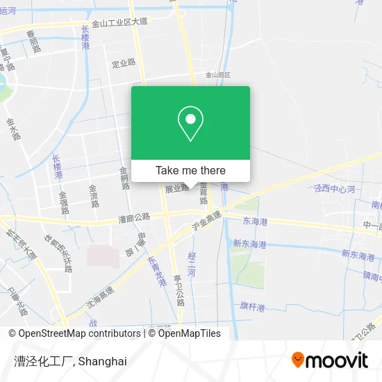 漕泾化工厂 map