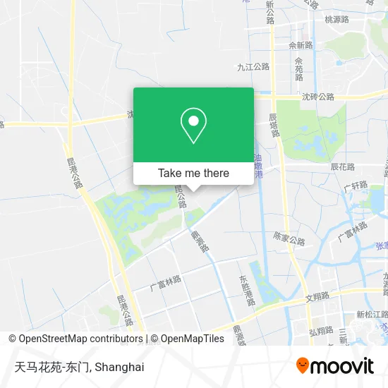 天马花苑-东门 map