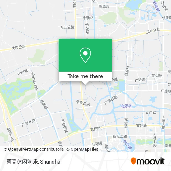 阿高休闲渔乐 map