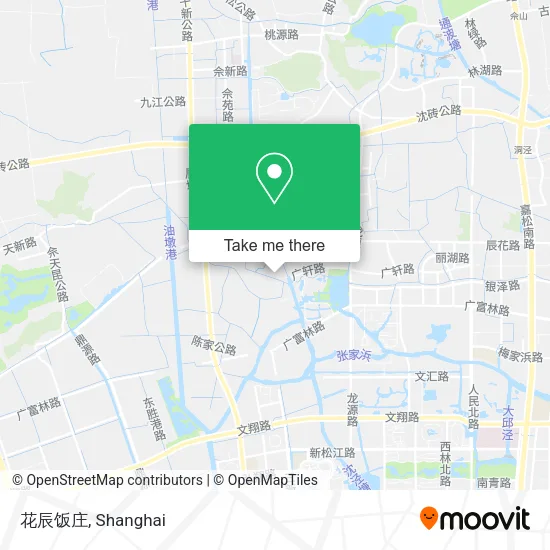 花辰饭庄 map