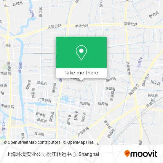 上海环境实业公司松江转运中心 map