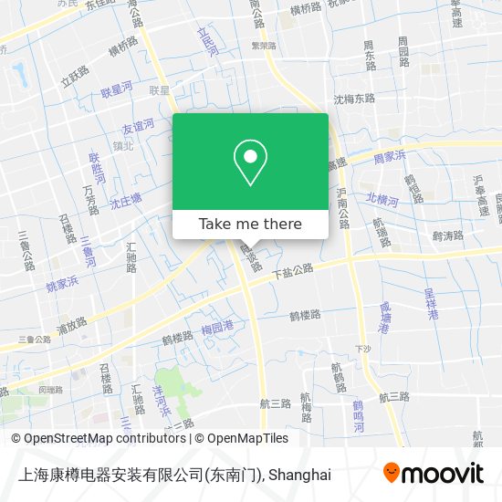 上海康樽电器安装有限公司(东南门) map