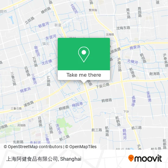 上海阿健食品有限公司 map