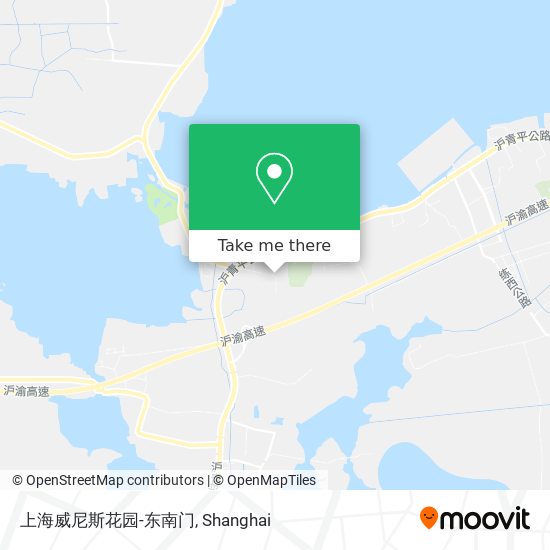 上海威尼斯花园-东南门 map
