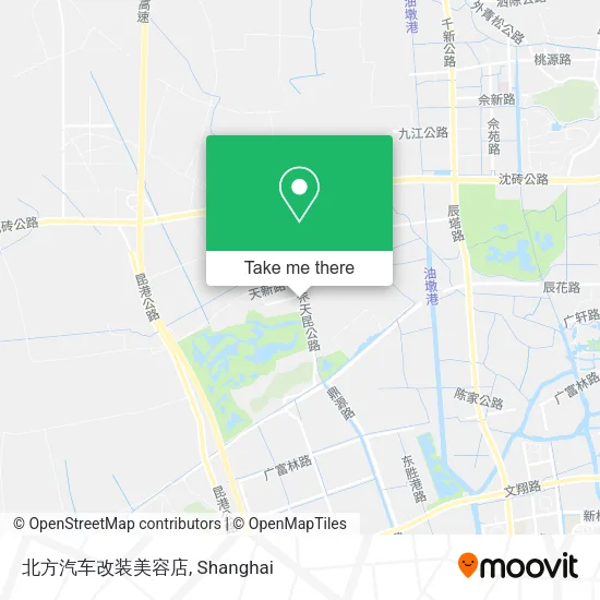 北方汽车改装美容店 map