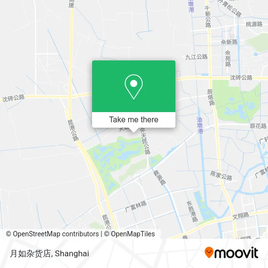 月如杂货店 map
