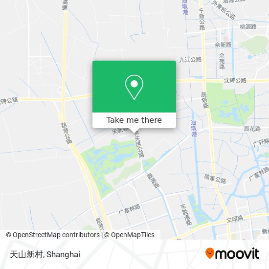天山新村 map