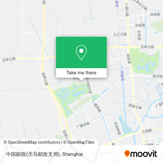 中国邮政(天马邮政支局) map
