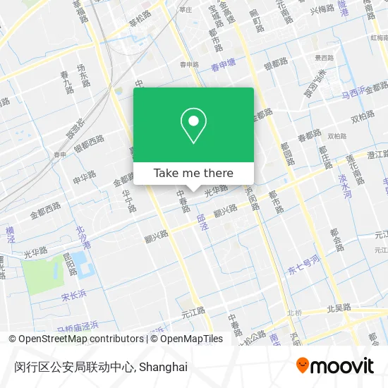 闵行区公安局联动中心 map