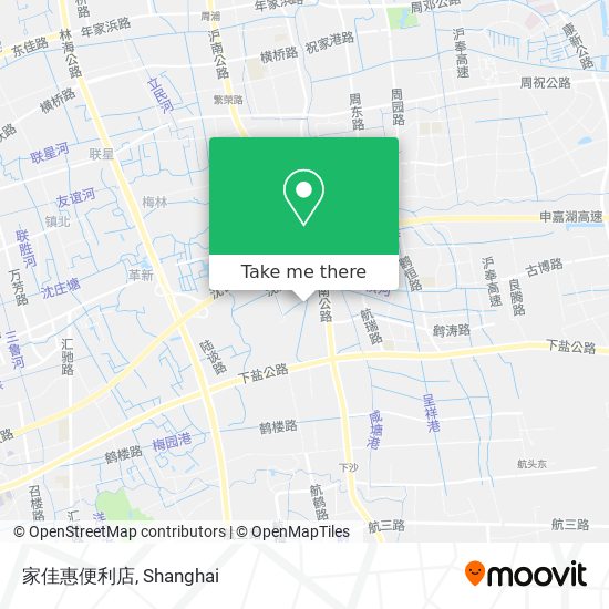 家佳惠便利店 map