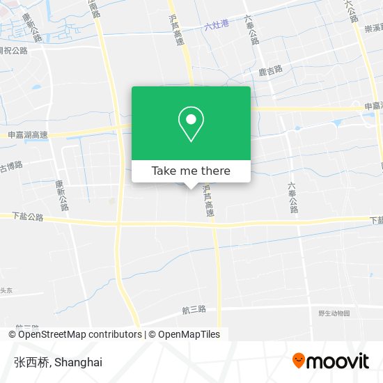 张西桥 map