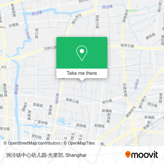 洞泾镇中心幼儿园-光星部 map