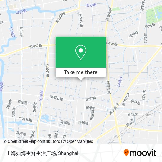 上海如海生鲜生活广场 map