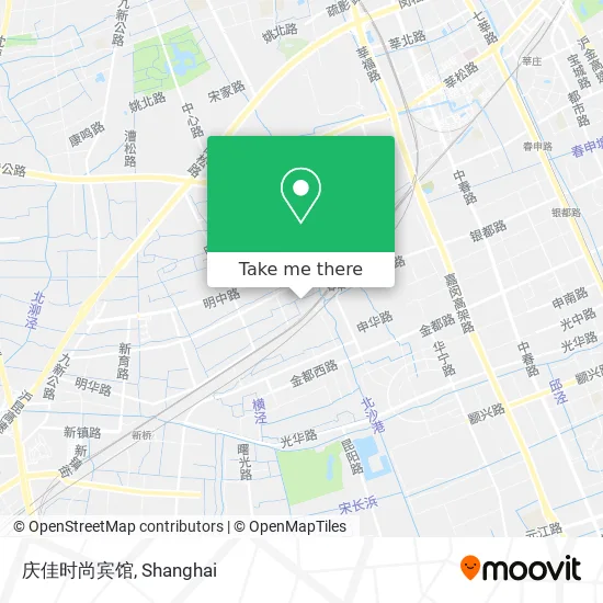 庆佳时尚宾馆 map