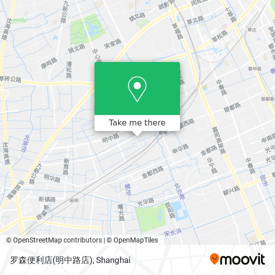 罗森便利店(明中路店) map