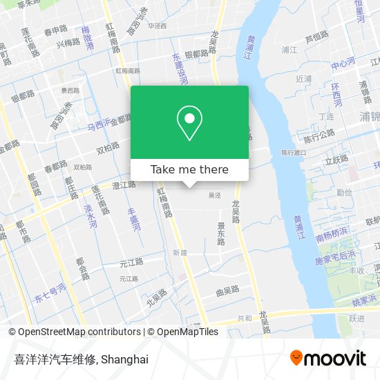 喜洋洋汽车维修 map