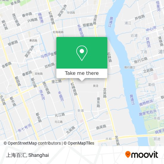 上海百汇 map