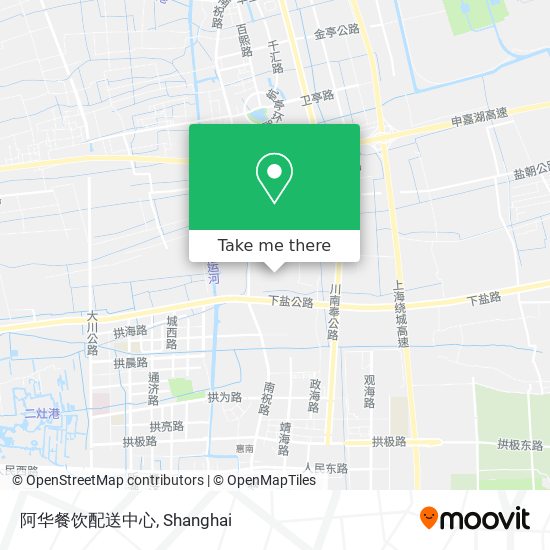 阿华餐饮配送中心 map