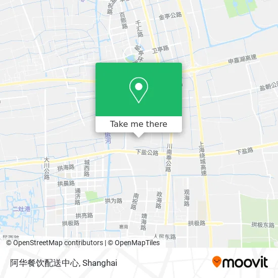 阿华餐饮配送中心 map
