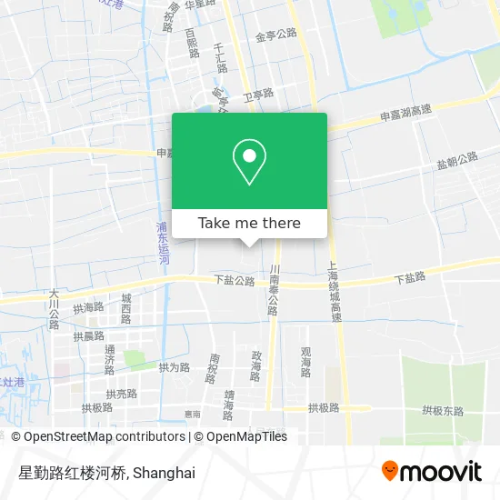 星勤路红楼河桥 map