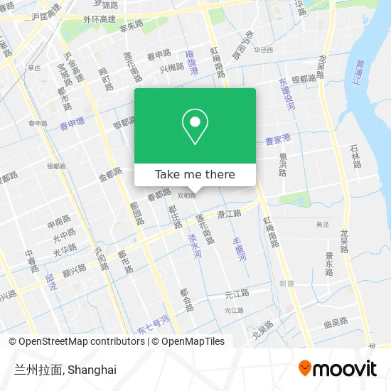兰州拉面 map