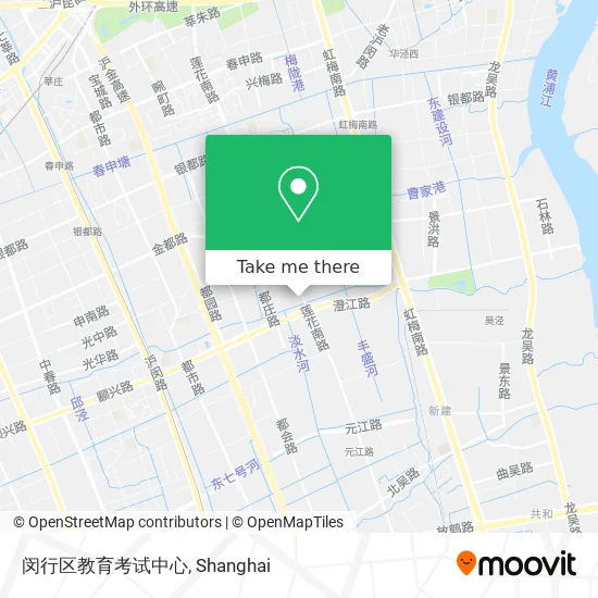 闵行区教育考试中心 map