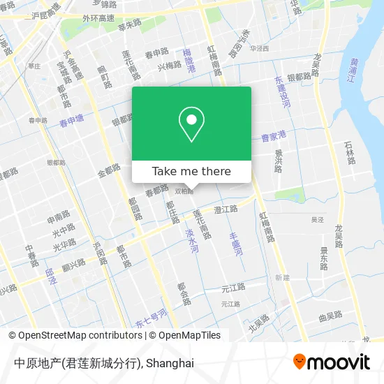 中原地产(君莲新城分行) map