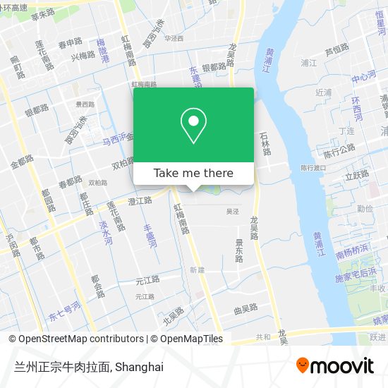 兰州正宗牛肉拉面 map