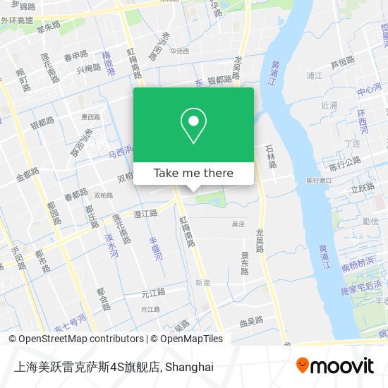 上海美跃雷克萨斯4S旗舰店 map