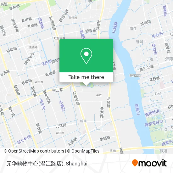 元华购物中心(澄江路店) map