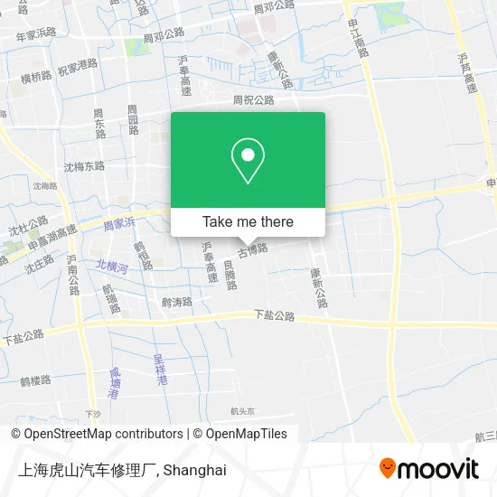 上海虎山汽车修理厂 map