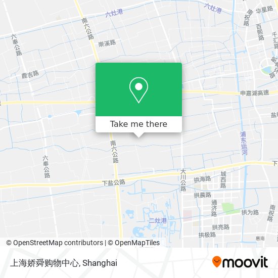 上海娇舜购物中心 map