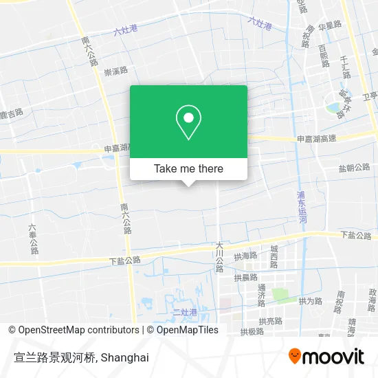 宣兰路景观河桥 map