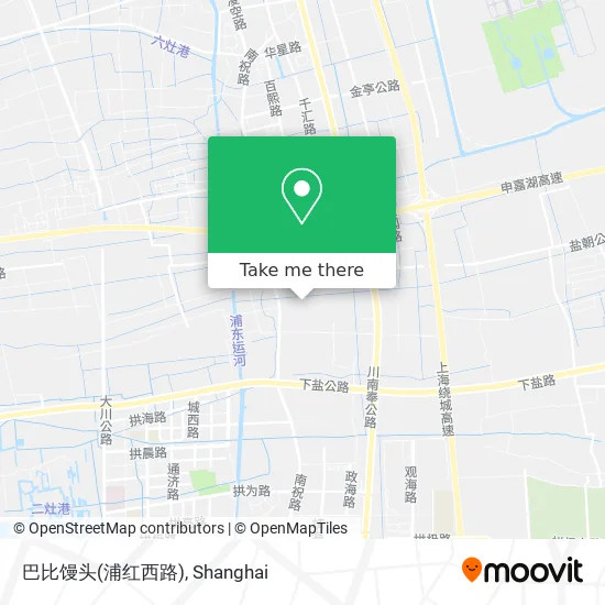 巴比馒头(浦红西路) map