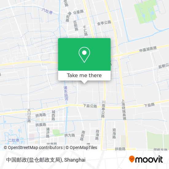 中国邮政(盐仓邮政支局) map