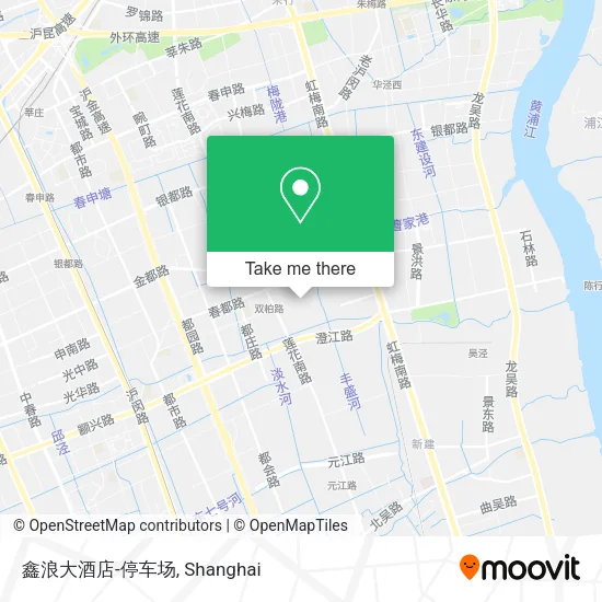 鑫浪大酒店-停车场 map