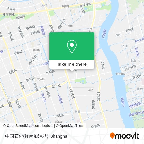 中国石化(虹南加油站) map