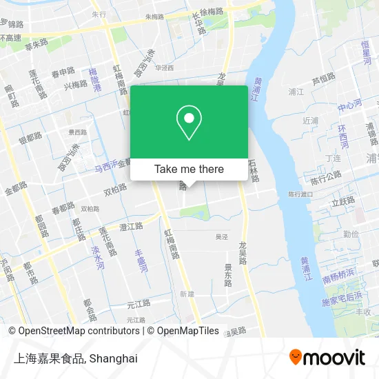 上海嘉果食品 map