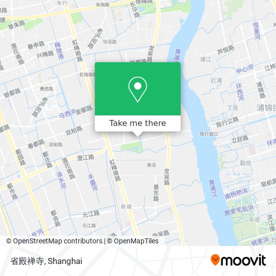 省殿禅寺 map