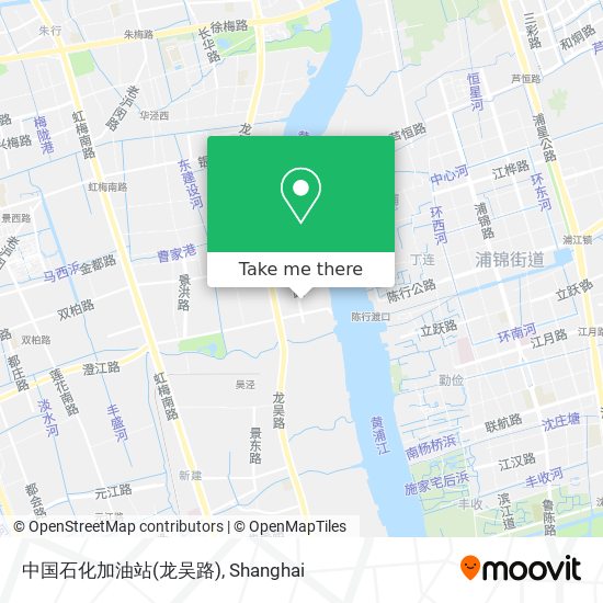中国石化加油站(龙吴路) map